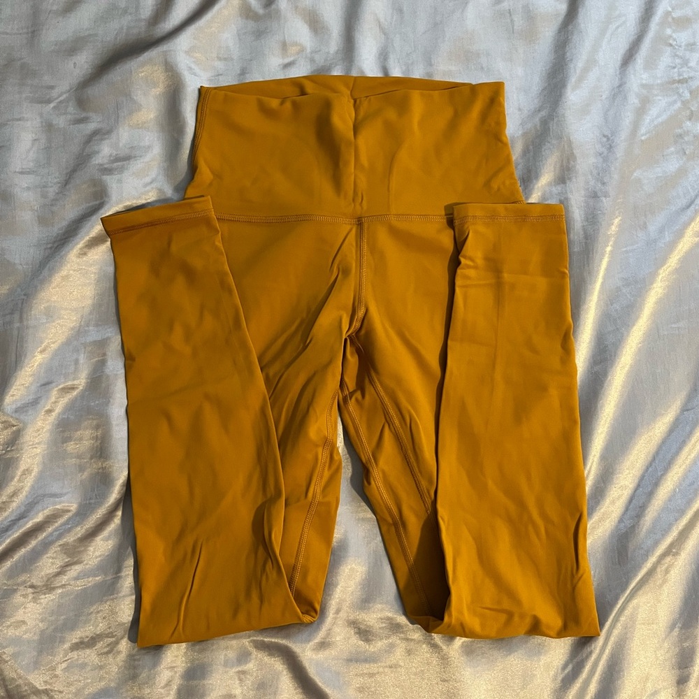 Yellow Halara leggings - never worn.